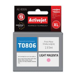 Activejet AE-806N ink (replacement for Epson T0806; Supreme; 13.5 ml; light magenta)