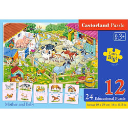 Castorland Mother and baby 12 pcs Jigsaw puzzle 12 pc(s) Cartoons