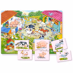 Castorland Mother and baby 12 pcs Jigsaw puzzle 12 pc(s) Cartoons