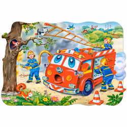 Castorland Fire Brigade 20 Maxi pcs Contour puzzle 20 pc(s) Cartoons