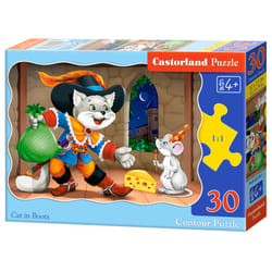 Castorland Cat in Boots 30 pcs Contour puzzle 30 pc(s) Cartoons