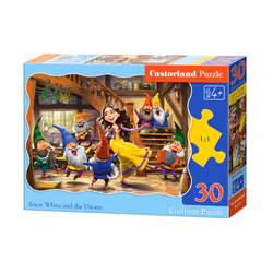Castorland Snow White and the Seven Dwarfs Jigsaw puzzle 30 pc(s) Cartoons