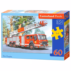 Castorland Fire Engine 60 pcs, 60 pc(s), Vehicles, 5 yr(s)