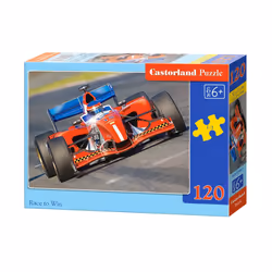 Castorland Race to Win 120 pcs, 120 pc(s), Vehicles, 6 yr(s)