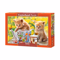 Castorland Tea Time 500 pcs, 500 pc(s), Flora