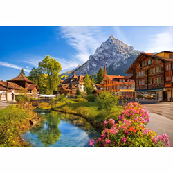 Castorland Kandersteg, Switzerland 500 pcs Jigsaw puzzle 500 pc(s) Landscape