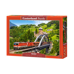 Castorland Train on the bridge 500 pcs Jigsaw puzzle 500 pc(s) Vehicles