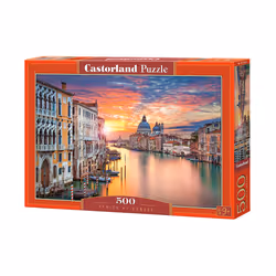 Castorland Venice at sunset 500 pcs, 500 pc(s), City, 9 yr(s)