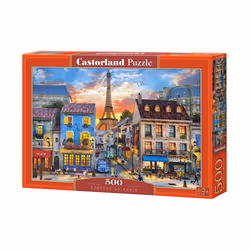 Castorland Streets of Paris 500 pcs, 500 pc(s), City, 9 yr(s)