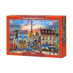 Castorland Streets of Paris 500 pcs Jigsaw puzzle 500 pc(s) City