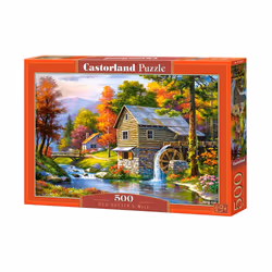 Castorland Old Sutter's mill 500 pcs, 500 pc(s), Landscape, 9 yr(s)