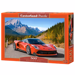 Castorland Mountain Ride 500 pcs, 500 pc(s), Vehicles, 9 yr(s)
