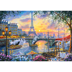Castorland Tea Time in Paris, 500 pc(s), City, 9 yr(s)