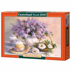 Castorland Flower Day, Trisha Hardwick 1000 pcs, 1000 pc(s), Flora, 9 yr(s)