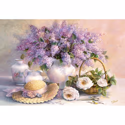 Castorland Flower Day, Trisha Hardwick 1000 pcs Jigsaw puzzle 1000 pc(s) Flora