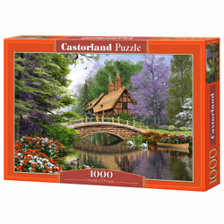 Castorland River Cottage 1000 pcs, 1000 pc(s), Landscape, 9 yr(s)