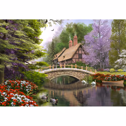 Castorland River Cottage 1000 pcs Jigsaw puzzle 1000 pc(s) Landscape