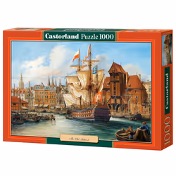 Castorland The Old Gdansk 1000 pcs, 1000 pc(s), Ships, 9 yr(s)