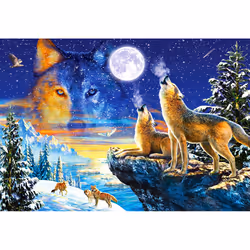 Castorland Howling wolves 1000 pcs Jigsaw puzzle 1000 pc(s) Fauna