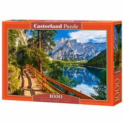 Castorland Braies Lake, Italy 1000 pcs, 1000 pc(s), Landscape, 9 yr(s)