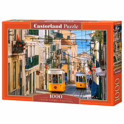 Castorland Lisbon Trams, Portugal Jigsaw puzzle 1000 pc(s) City