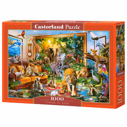 Castorland Coming to Room 1000 pcs, 1000 pc(s), Animals, 9 yr(s)