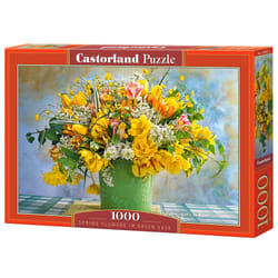 Castorland Spring Flowers in Green Vase 1000 pcs Jigsaw puzzle 1000 pc(s) Art