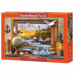 Castorland Marine to Life 1000 pcs, 1000 pc(s), Art, 9 yr(s)