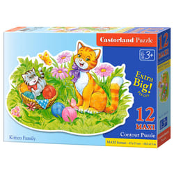 Castorland Kitten Family 12 Maxi pcs Contour puzzle 12 pc(s) Cartoons