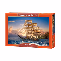 Castorland Sailing at Sunset 1500 pcs, 1500 pc(s), Ships, 9 yr(s)