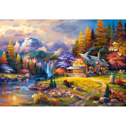Castorland Mountain hideaway 1500 pcs Jigsaw puzzle 1500 pc(s) Fairy
