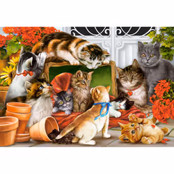 Castorland Kittens Play Time 1500 pcs Jigsaw puzzle 1500 pc(s) Animals