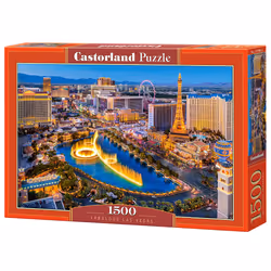 Castorland Fabulous Las Vegas 1500 pcs, 1500 pc(s), City, 9 yr(s)