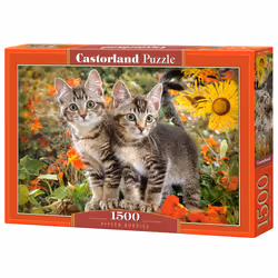Castorland Kitten Buddies 1500 pcs, 1500 pc(s), Animals, 9 yr(s)