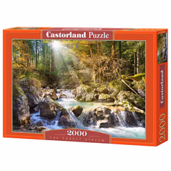 Castorland The forest stream 2000 pcs, 2000 pc(s), Landscape, 9 yr(s)