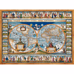 Castorland Map of the world, 1639, 2000 pc(s), Maps, 9 yr(s)