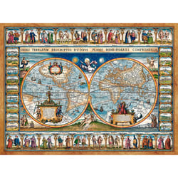 Castorland Map of the world, 1639 Jigsaw puzzle 2000 pc(s) Maps