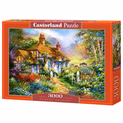Castorland Forrest cottage 3000 pcs, 3000 pc(s), Fairy, 9 yr(s)