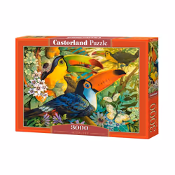 Castorland Interlude 3000 pcs, 3000 pc(s), Flora & fauna, 9 yr(s)