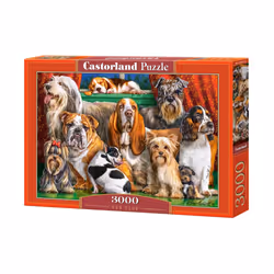 Castorland Dog Club Jigsaw puzzle 3000 pc(s) Animals