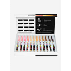 karin Pigment Decobrush Brown, Ochre, Orange, Peach, Pink, Rose, Sepia, Yellow 12 pc(s)
