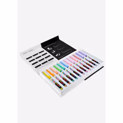 karin Pigment Decobrush Blue, Green, Lilac, Orange, Pink, Red, Violet, Yellow 12 pc(s)