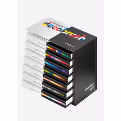 karin Pigment Decobrush, Multicolour, Multicolour, 84 colours, Boy/Girl, Box, 84 pc(s)