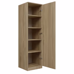 Topeshop SD-50 SON KPL bedroom wardrobe/closet 5 shelves 1 door(s) Oak - Additional view 5