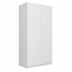 Topeshop SD-90 BIEL KPL bedroom wardrobe/closet 7 shelves 2 door(s) White