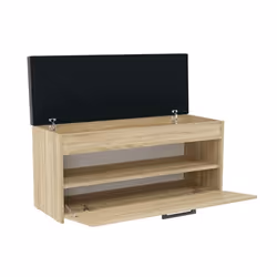 Topeshop PARMA SZAFKA SONOMA shoe organizer Closed Sonoma oak - Additional view 2