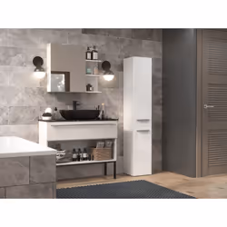Topeshop NEL II BIEL POŁ bathroom storage cabinet White - Additional view 2