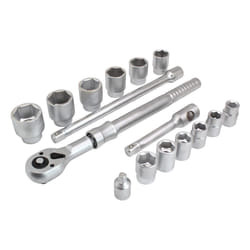 ASTA S-34166SH Socket set Hexagon Chrome Vanadium Steel 3/4