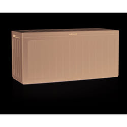 Outdoor Plastic Storage Box Chest Lid Container - 280L, Anthracite