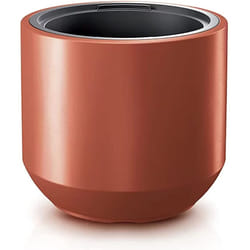 Prosperplast Flower Pot HEOS 36L, with Tank, Dimensions (mm) 390x390x350, Color Copper